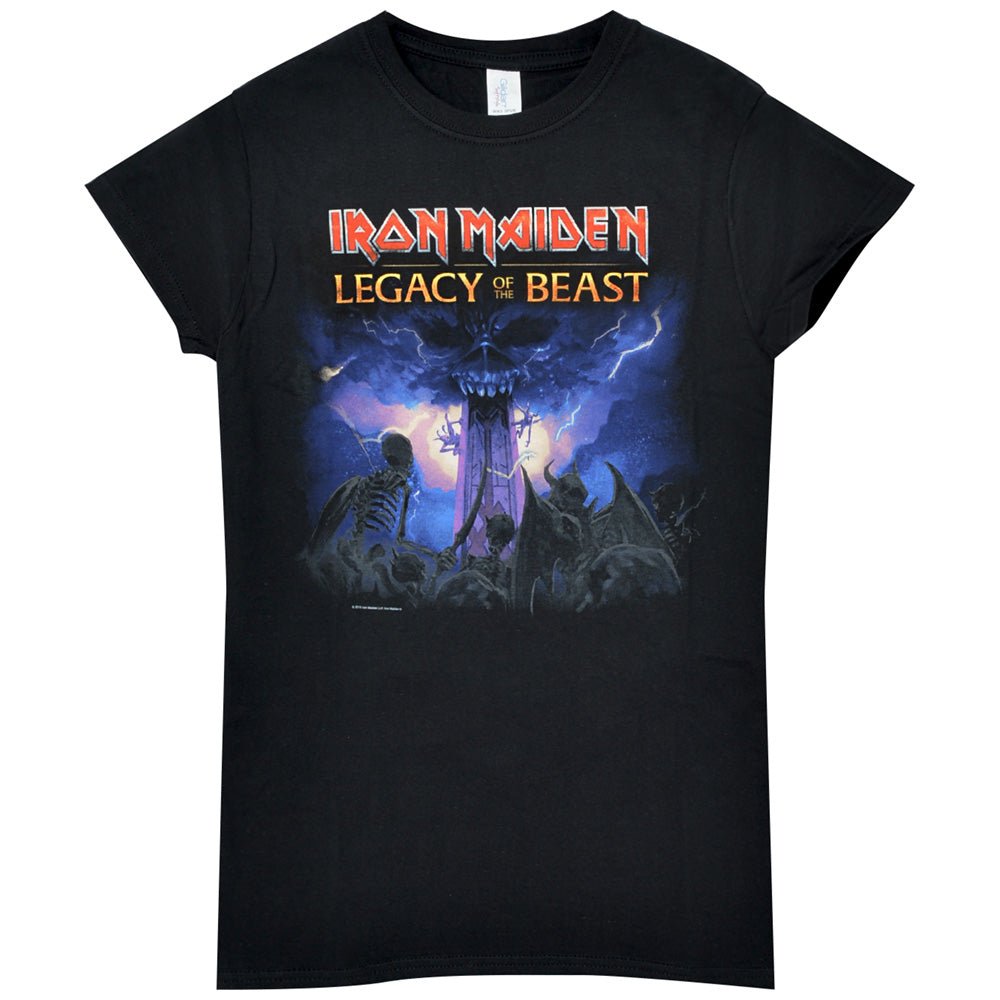 IRON MAIDEN アイアンメイデン (結成 50周年 ) - LEGACY ARMY / Tシャツ / レディース - PGS
